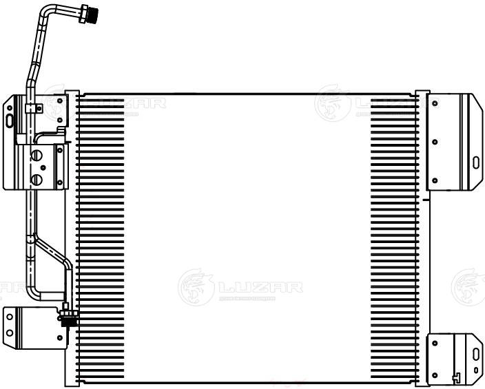 Condensator, climatizare LRAC 15703 LUZAR